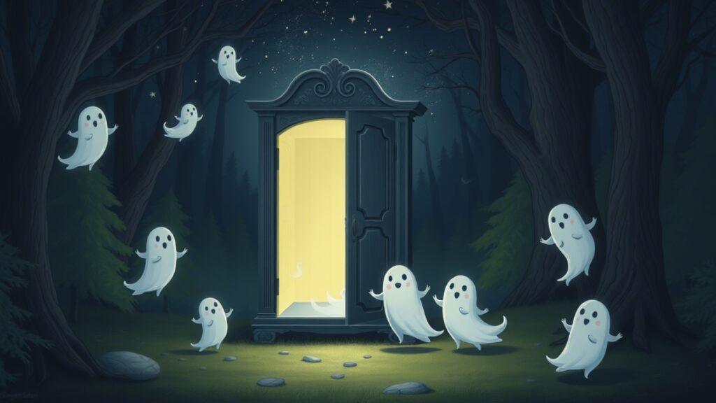 7 Scary Stories for Kids to Read Online Free 5 Night of the Friendly Ghost