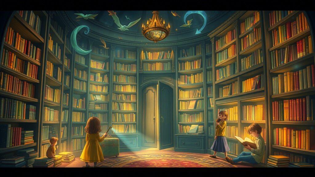 7 Scary Stories for Kids to Read Online Free 4 The Library of Lost Laughter