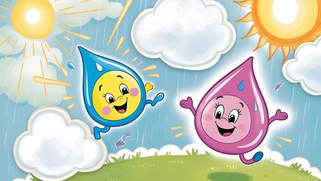 7 Kids Stories With Moral Lesson 3 The Little Raindrops Journey