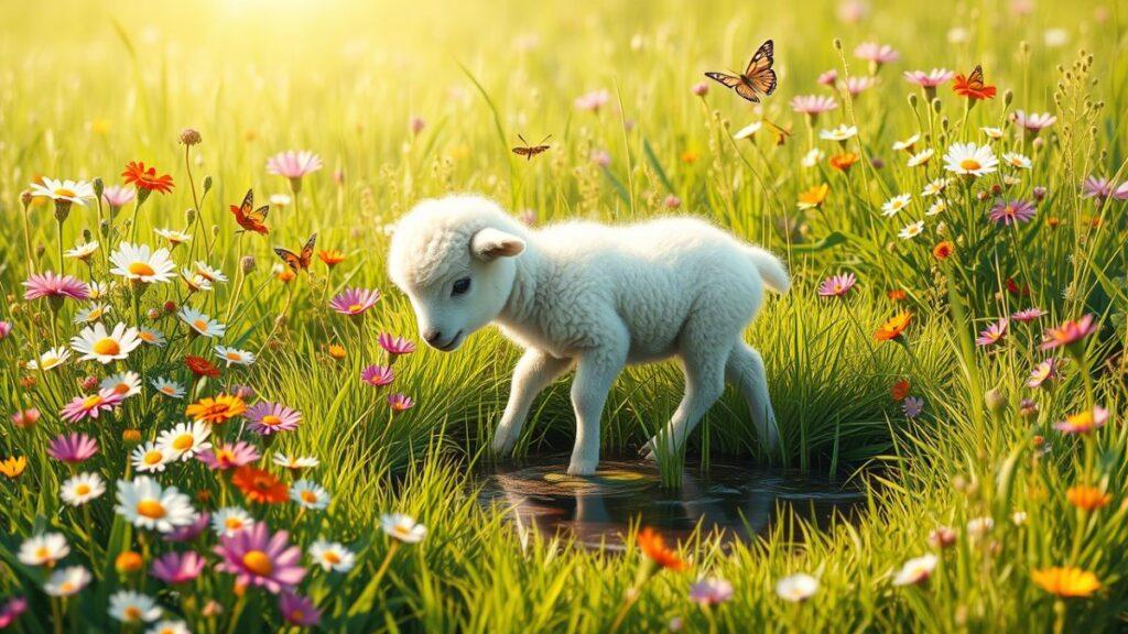 7 Spring Stories for Kids 6 The Lost Lambs Spring Surprise