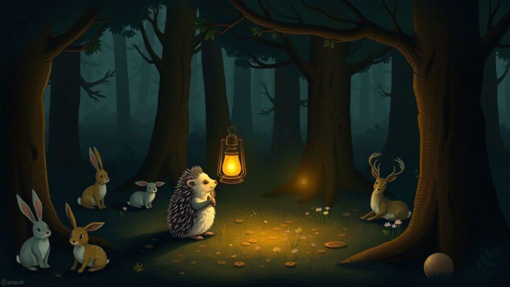 7 Engaging Bedtime Stories to Read Online Free With Pictures 6 The Shy Hedgehogs Lantern 1