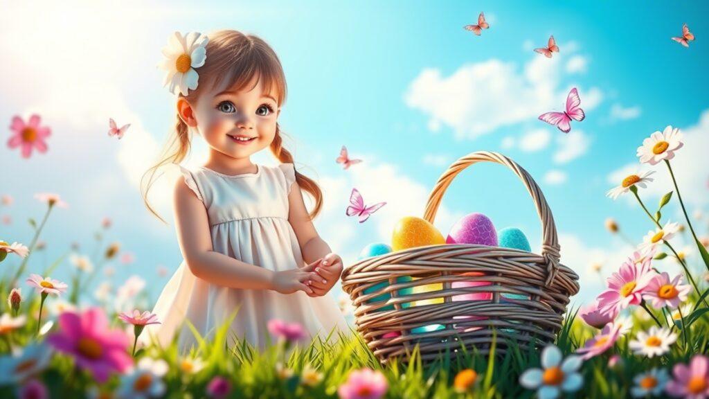 7 Charming Easter Short Stories 5 Daisy and the Rainbow Eggs
