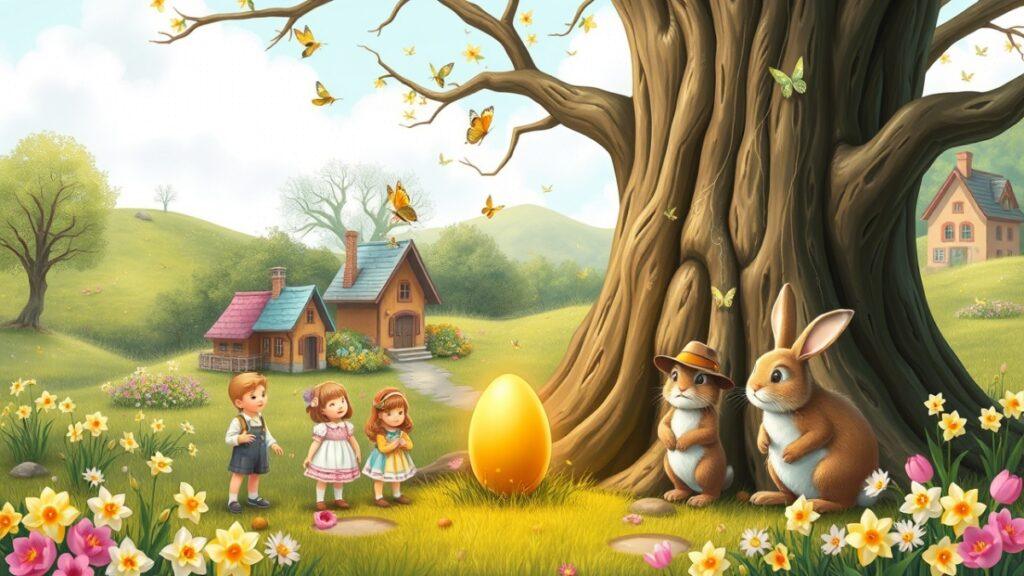 7 Best Easter Stories for Kids Read Aloud 7 The Mystery of the Golden Egg 1