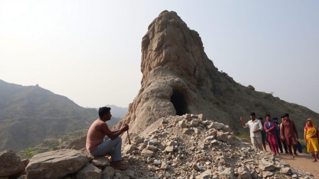 7 Inspirational Stories that Will Make You Cry 4 Dashrath Manjhis Mountain Passage