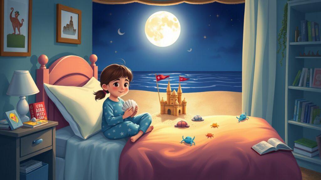 7 Short Bedtime Stories to Read Online Free 7 Marisols Sandcastle Wish