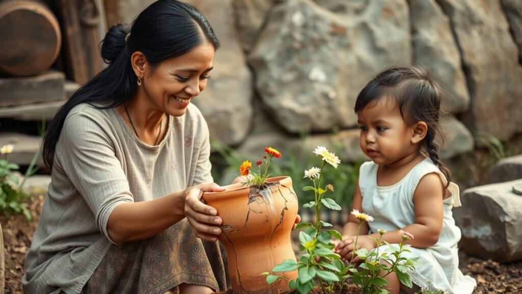 7 Inspirational Mother's Day Stories for Church 9 The Cracked Jar
