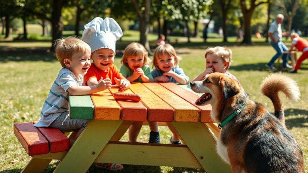 7 Funny BBQ Stories for Kids 3 The Great Sausage Snafu