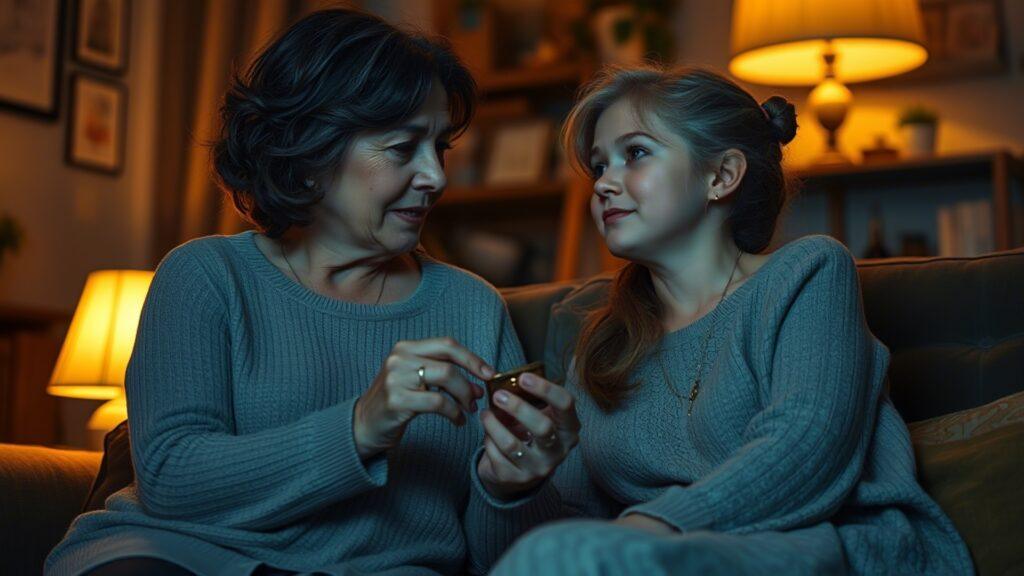 7 Inspirational Story About Mother And Daughter 9 The Locket at Midnight 1