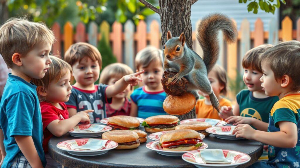 7 Funny BBQ Stories for Kids 4 The Mysterious Case of the Missing Burgers