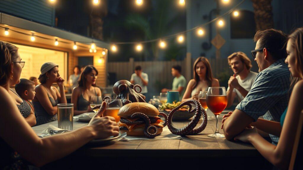 7 Short Funny BBQ Stories 4 The Octopus Bun Bandit
