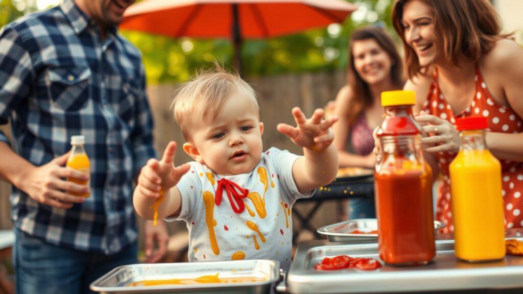 7 Funny BBQ Stories for Kids 5 The Saucy Slip Up