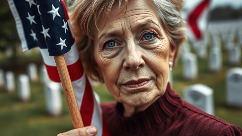 7 Most Inspirational Memorial Day Stories of Sacrifice 6 The Widows Flag