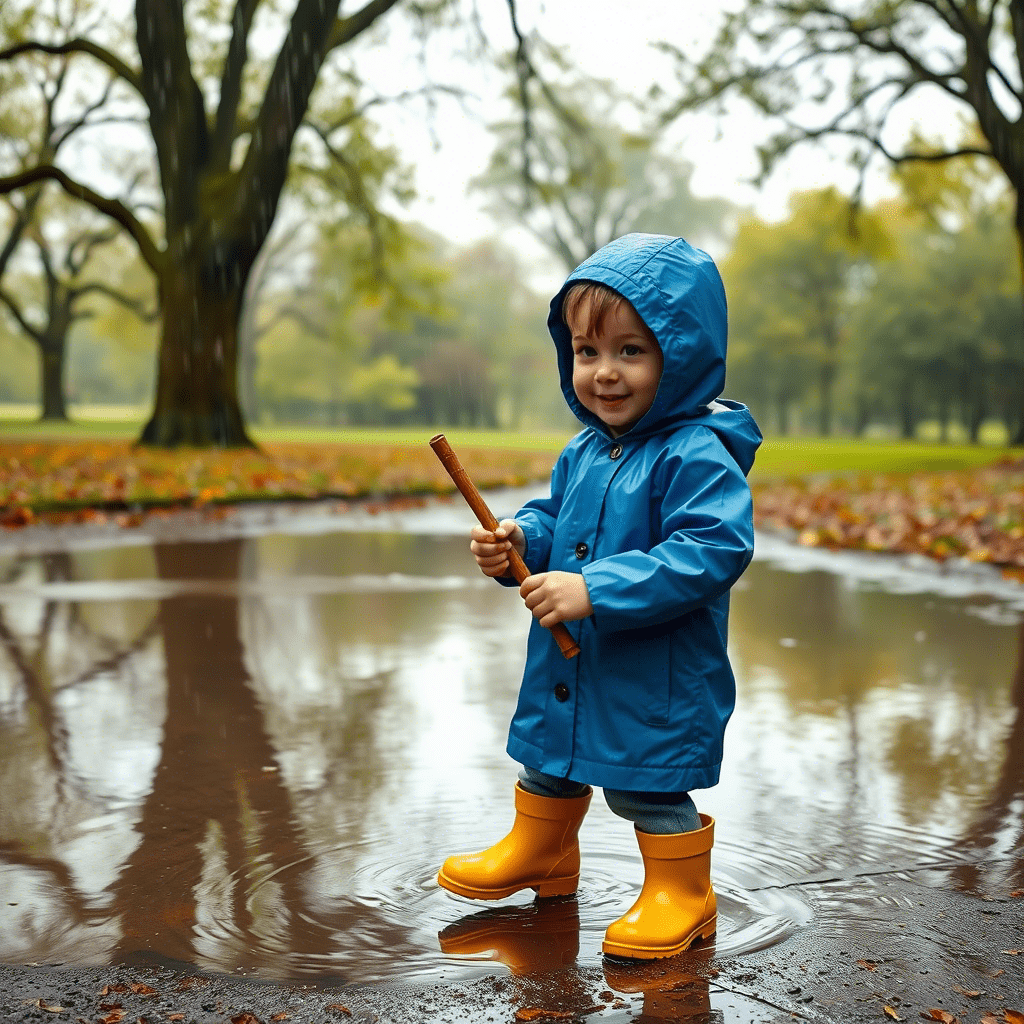 7 Free Kindergarten Short Stories to Spark Young Imaginations 1 Timmy and the Big Puddle