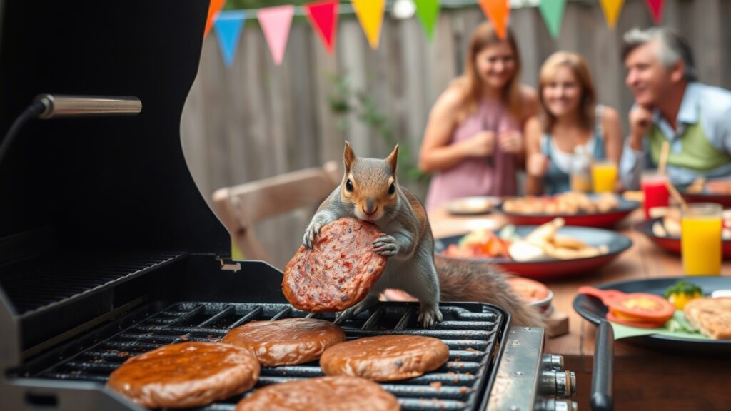 7 Short Funny BBQ Stories 3 Veggie Burglar