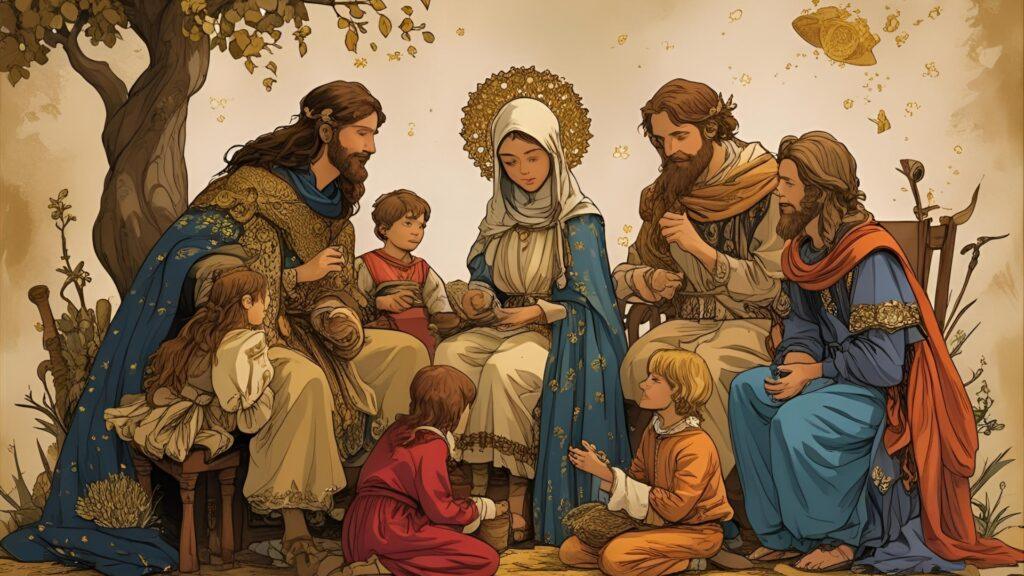 Six Little Stories With Lots of Meanings 8 The Golden Thread
