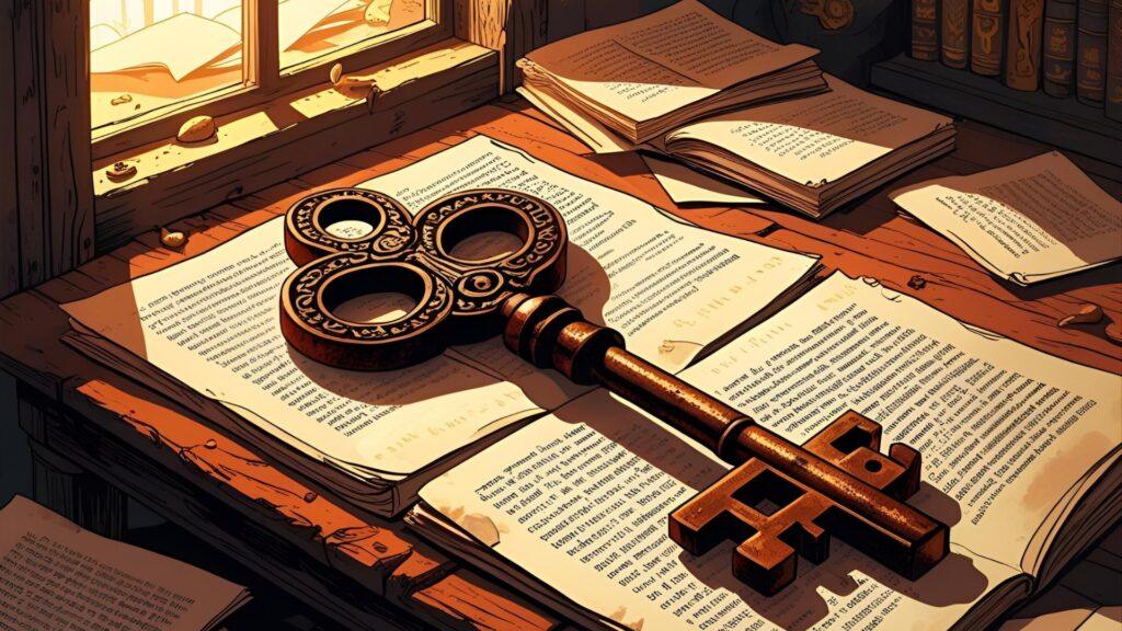 Six Little Stories With Lots of Meanings 7 The Lost Key