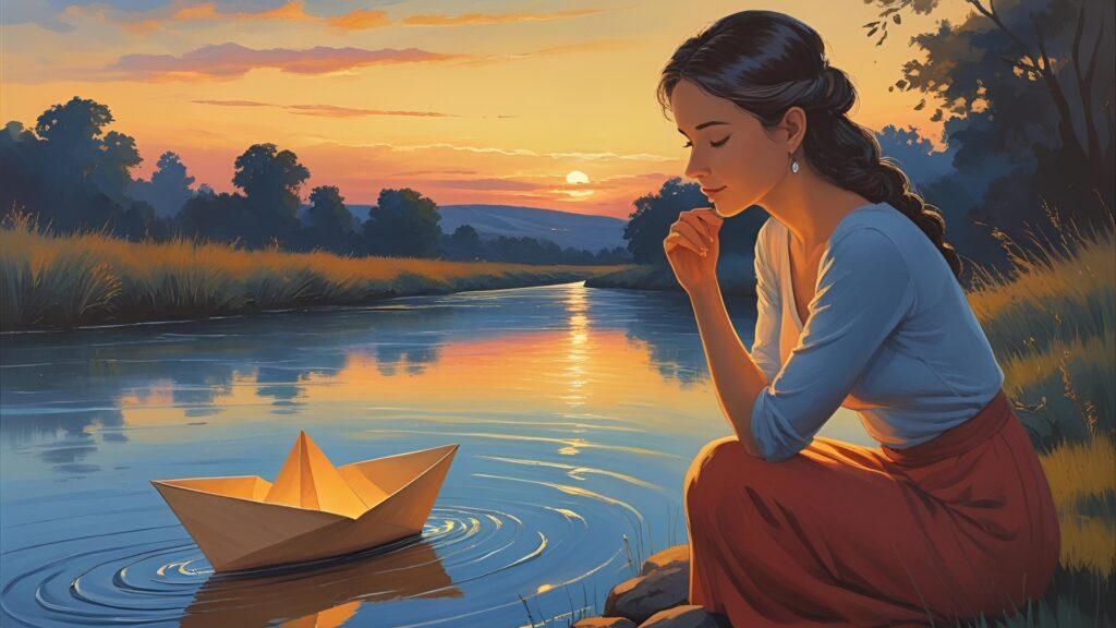 Six Little Stories With Lots of Meanings 5 The Paper Boat