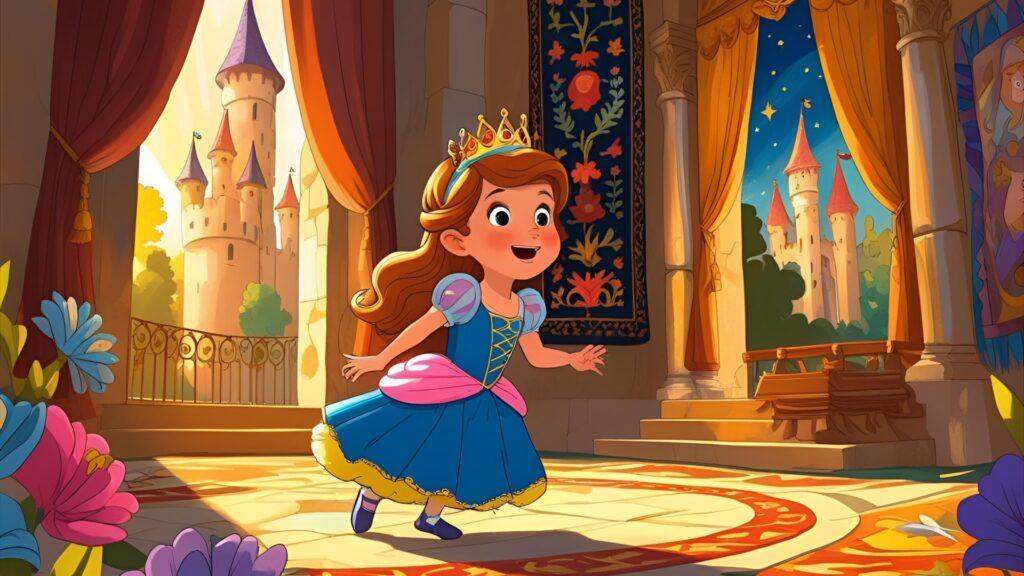 7 Short Princess Stories for Kids 7 The Princess Who Couldn’t Sit Still