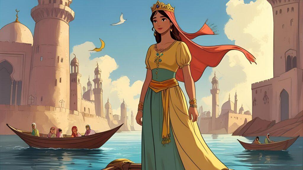 7 Princess Bedtime Stories for Girlfriend 5 The Princess and the Paper Boat