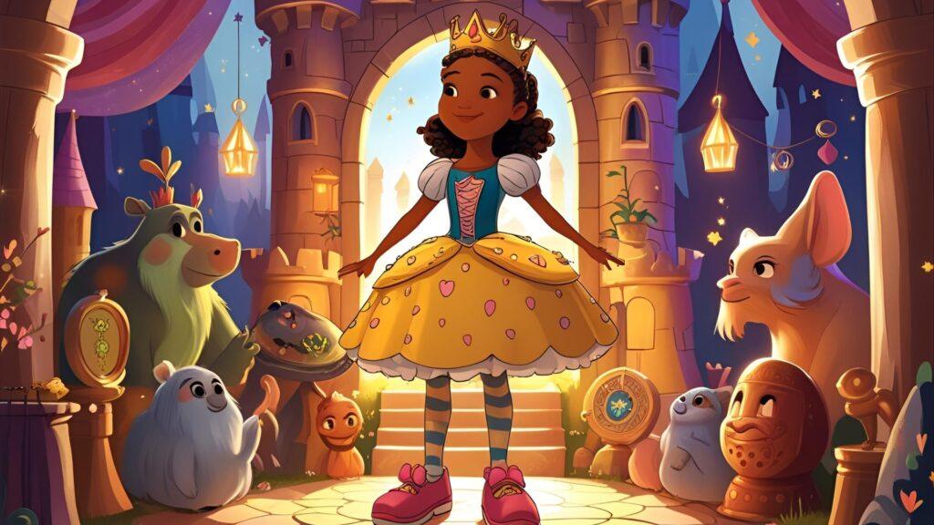 7 Short Princess Stories for Kids 6 The Princess with Pancake Shoes