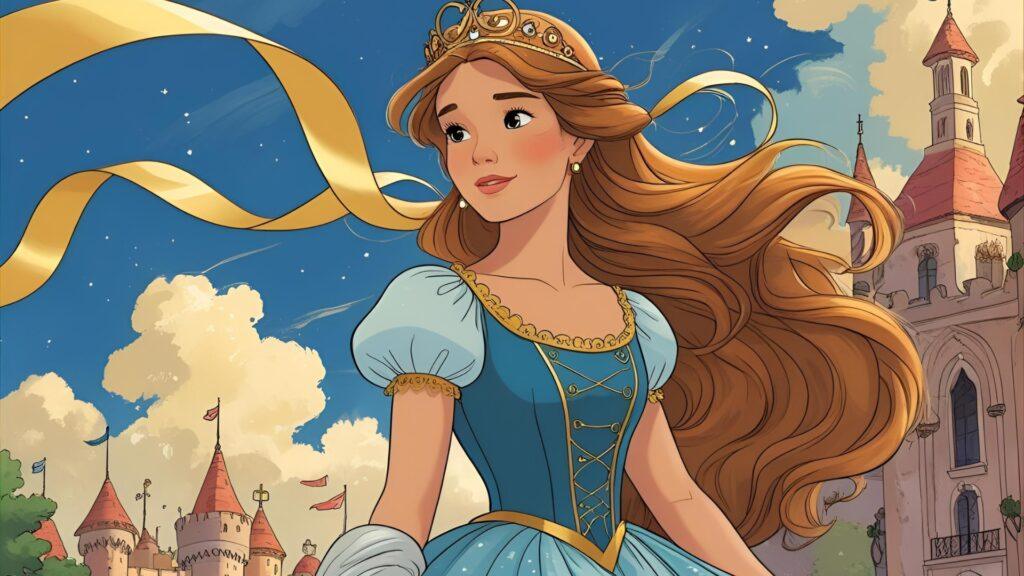 7 Princess Bedtime Stories for Girlfriend 6 The Ribbon in the Wind