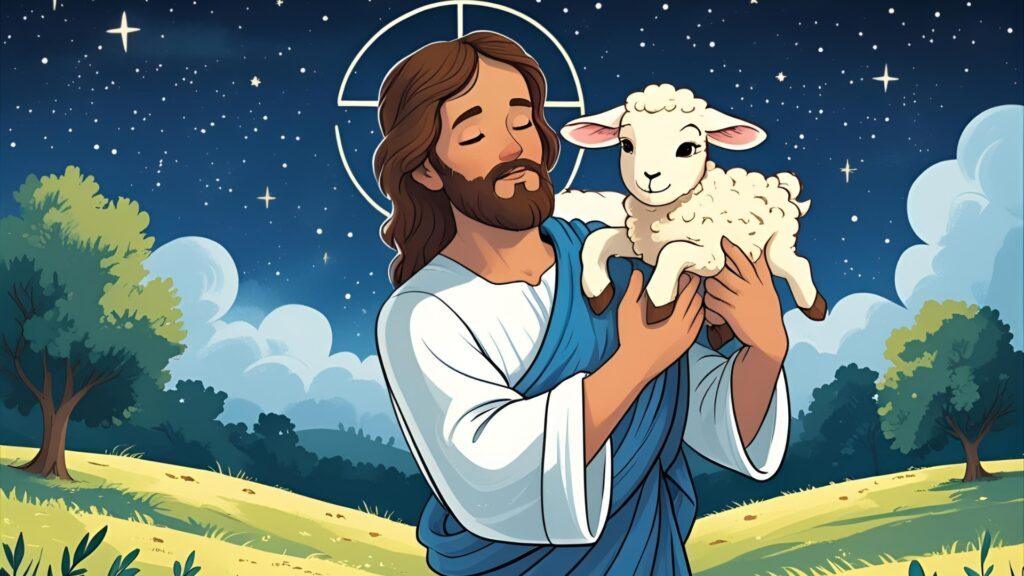 7 Kids Bedtime Stories About Jesus 4 Jesus and the Lost Lamb
