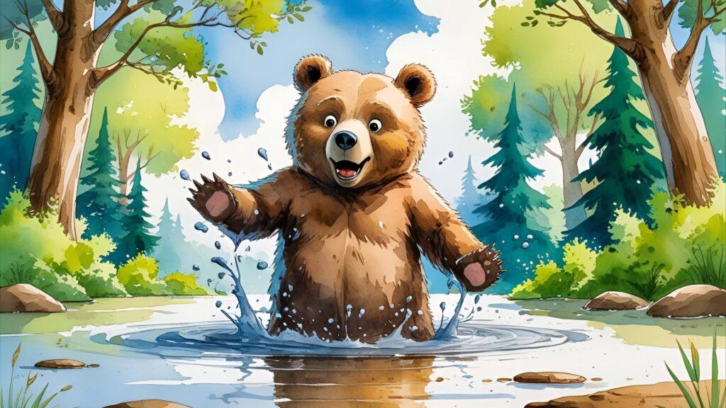 7 Classic Children's Stories 6 The Bear Who Got Too Clean
