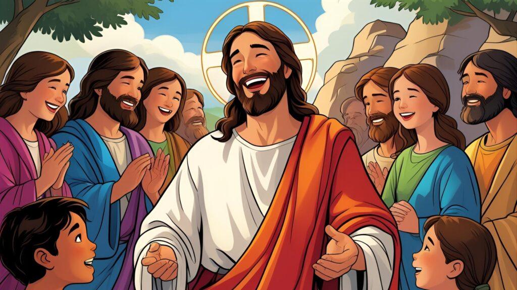 7 Kids Bedtime Stories About Jesus 7 The Day Jesus Laughed