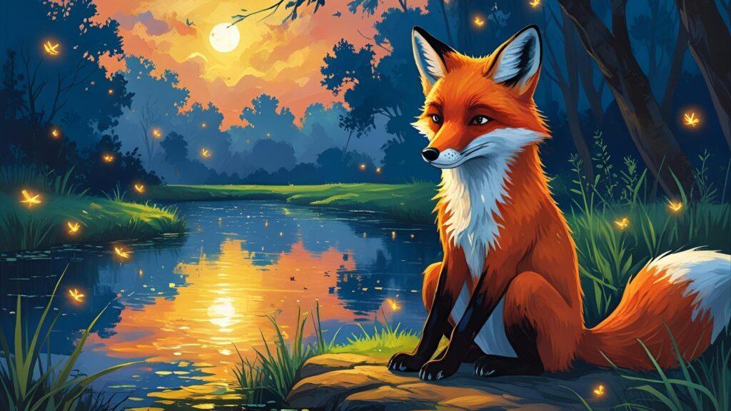 7 Classic Children's Stories 3 The Fox Who Traded His Shadow