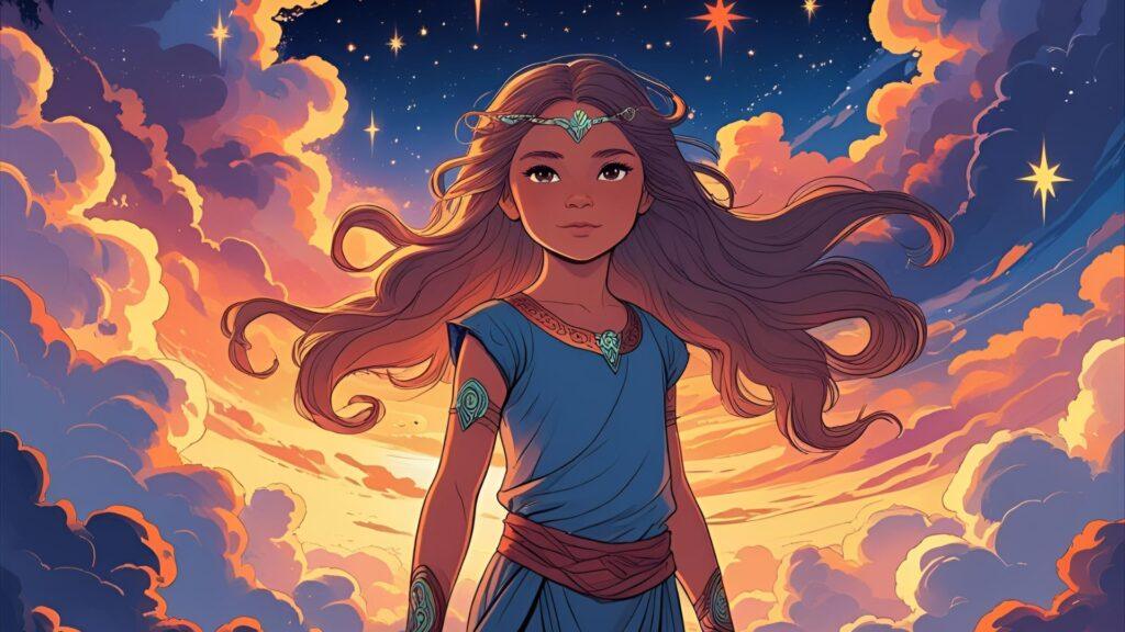 7 Mythology Stories from Around the World 7 The Girl Who Carried the Sky