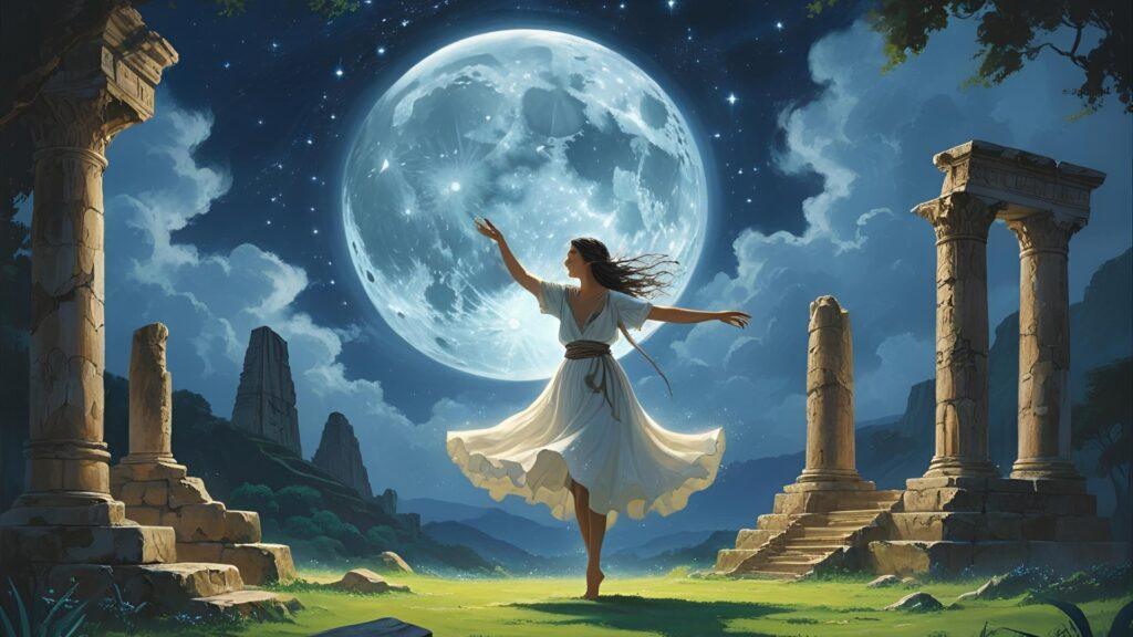 7 Mythology Stories from Around the World 3 The Moon Who Danced