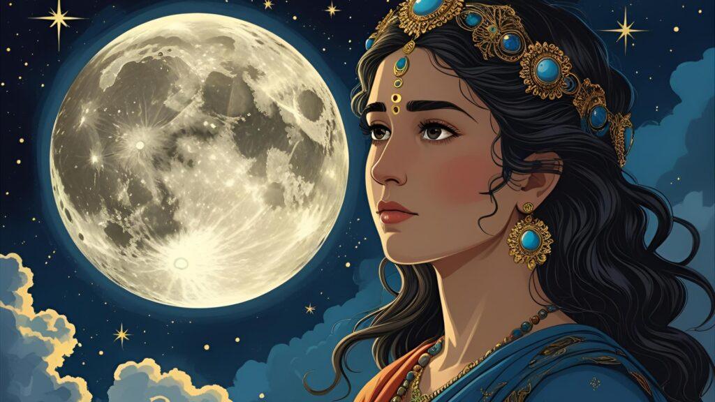7 Short Mythology Stories for Kids 6 The Moon Who Lost Her Glow