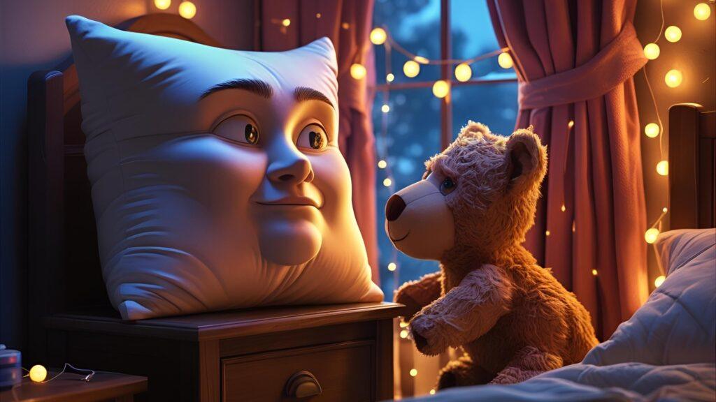 Short Funny Bedtime Stories for Adults 4 The Pillow That Knew Too Much