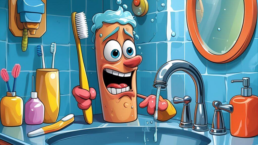 Short Funny Bedtime Stories for Adults 9 The Toothbrush That Held a Grudge