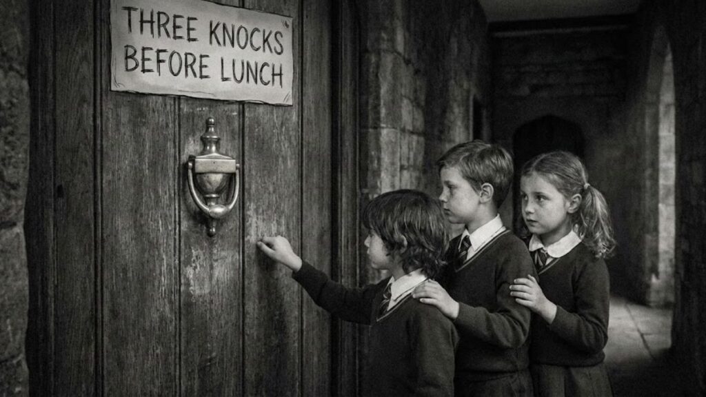 Three Knocks Before Lunch