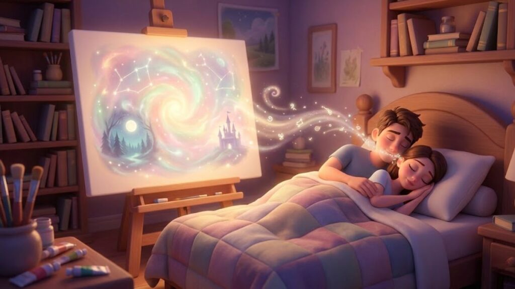 The Painters Canvas of Whispers