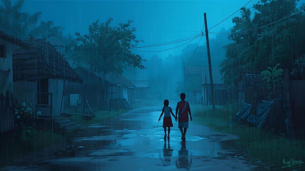 Collection of 10 Telugu Stories for Kids  8 The Blue Rain