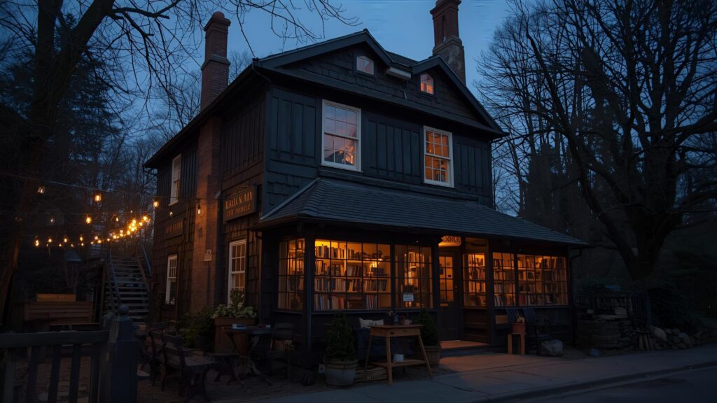 Collection of 9 Sleep Stories for Adults 5 The Bookshop at Dusk