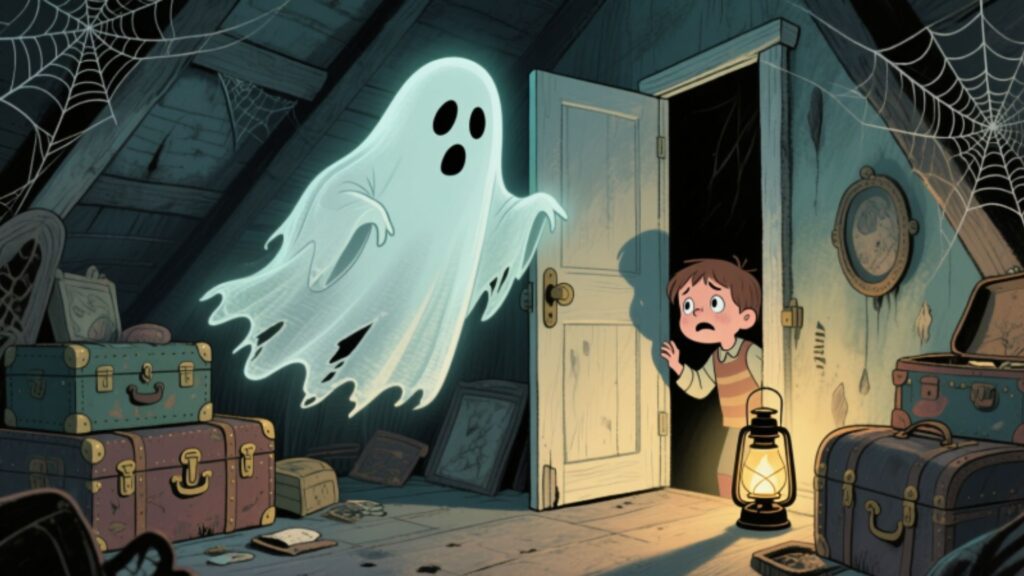 7 Scary Stories for Kids 4 The Ghost in the Attic