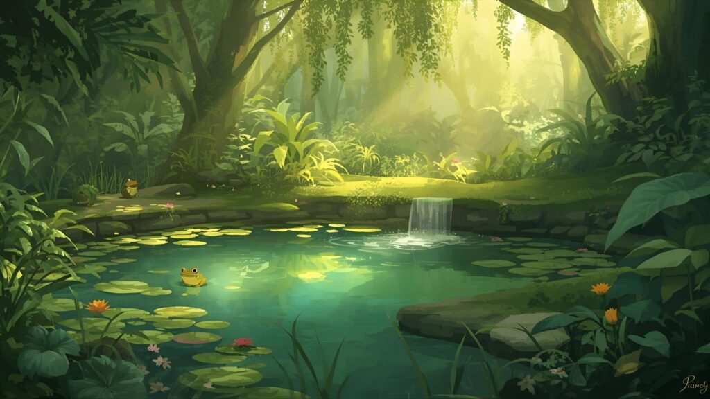 Collection of 10 Telugu Stories for Kids  9 The Little Frogs Adventure