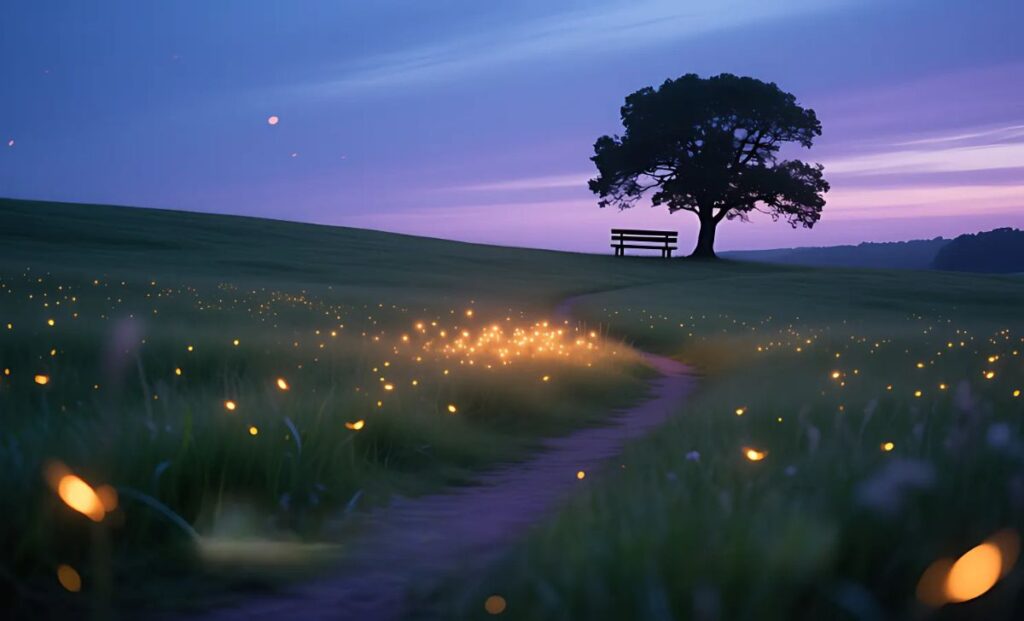 The Meadow of Floating Lights