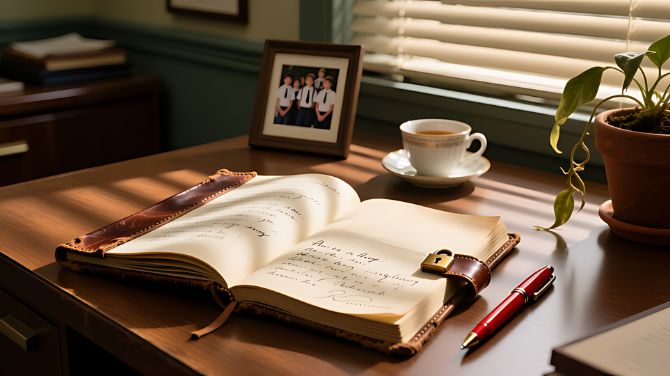 The Principals Secret Notebook
