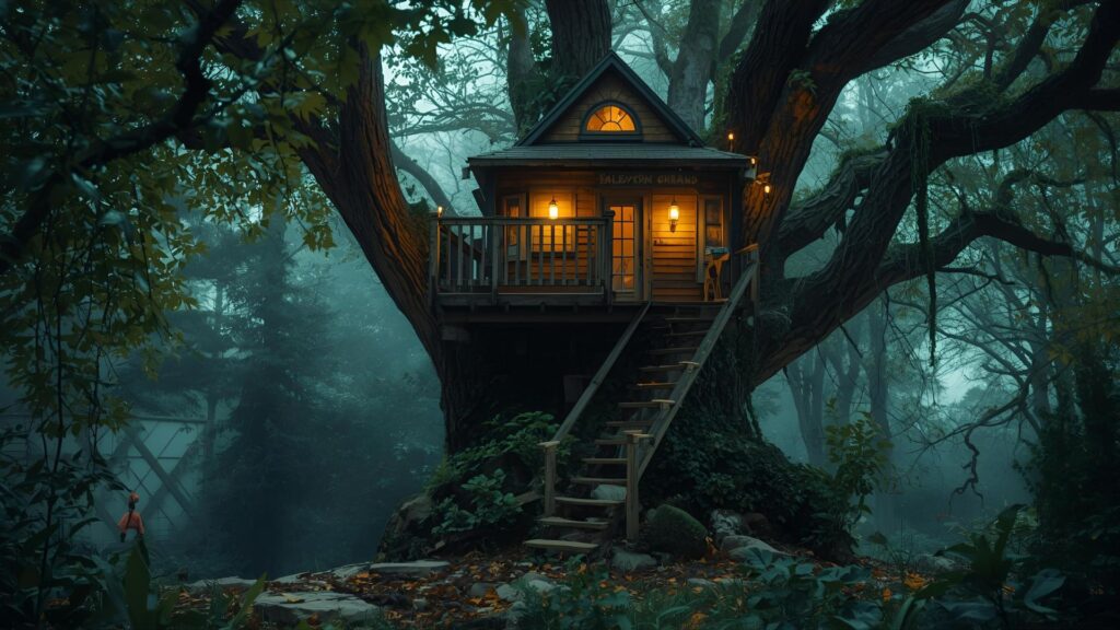 Collection of 10 Quick Bedtime Stories 5 The Whispering Treehouse