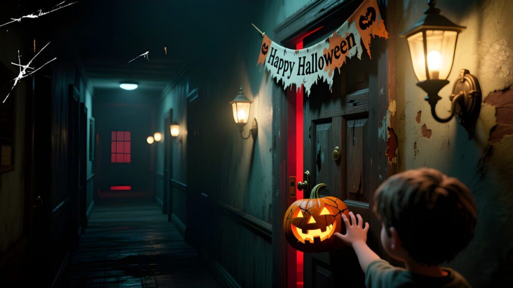 Short Halloween Stories 9 Across the Hall