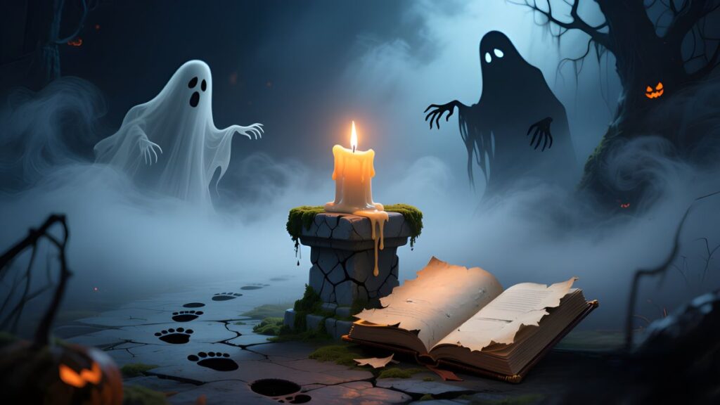 Halloween Stories to Read 8 Candles in the Fog