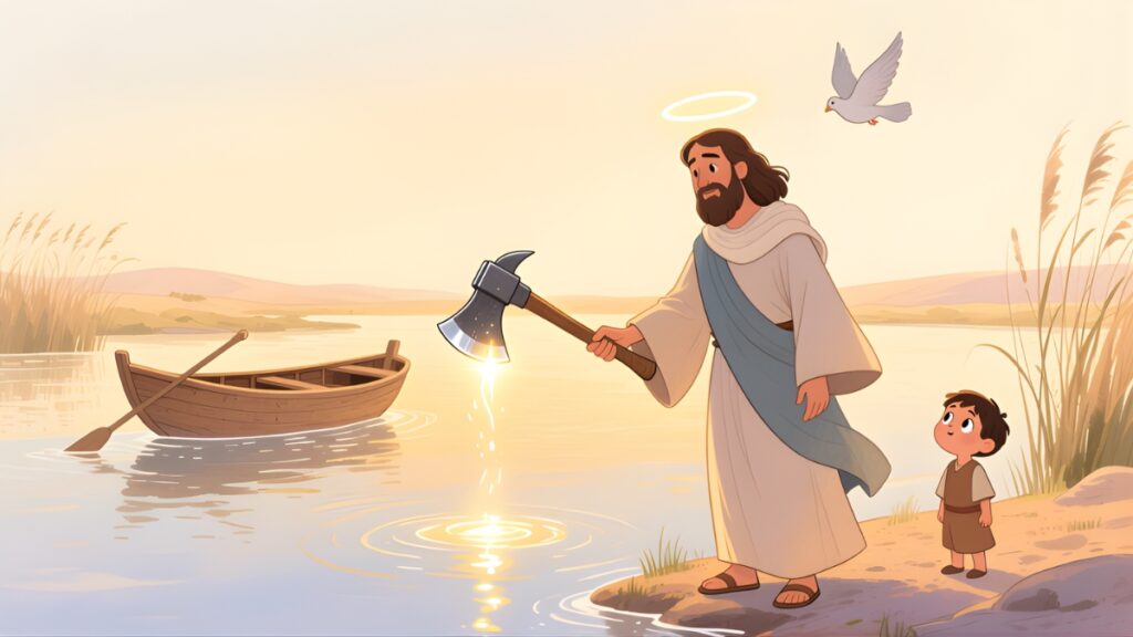 Bible Stories for Kids 6 Elisha and the Floating Axe Head