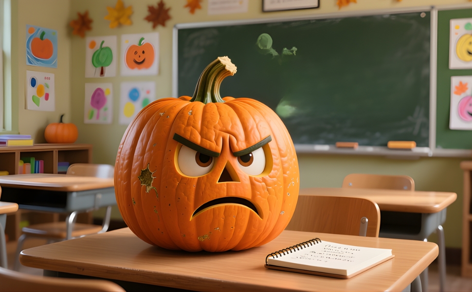 Grumpy Pumpkin