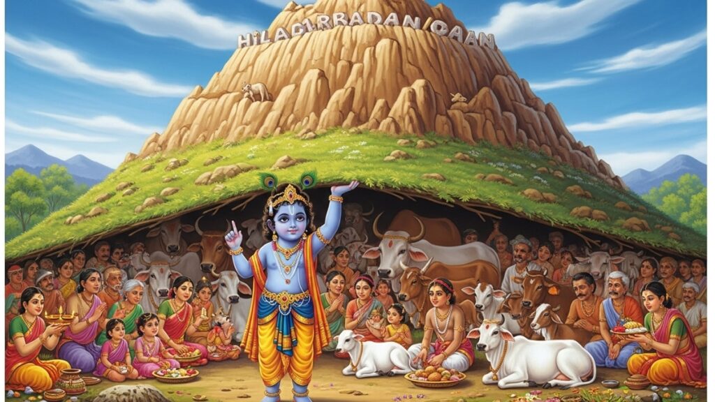 King Vajra and the Hill