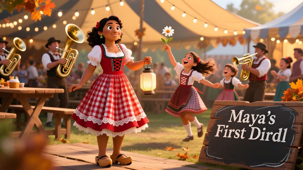 Mayas First Dirndl