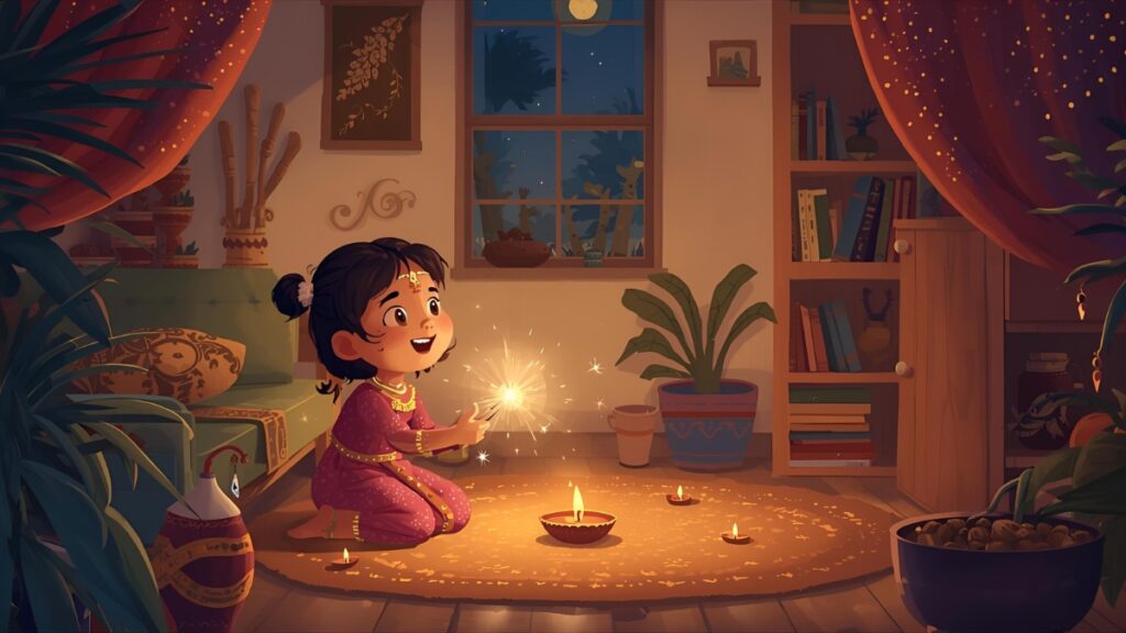 Short Diwali Stories for Kindergarten 3 Meeras First Sparkle 1